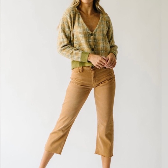 Piper and Scoot TNR “Haylen” Crop Wide Leg Jeans - Picture 1 of 7